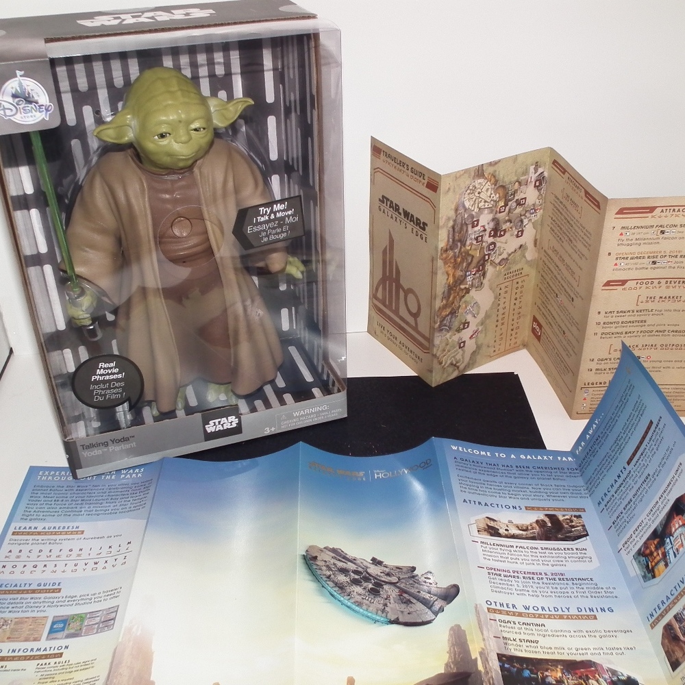 Talking Yoda from Stars wars/BBQ key chain. Disney